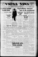 Vapaa Sana, January 04, 1939
