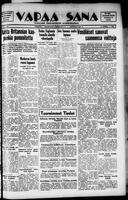 Vapaa Sana, October 04, 1941