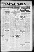 Vapaa Sana, April 09, 1938