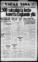 Vapaa Sana, August 17, 1940