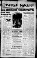 Vapaa Sana, September 19, 1940