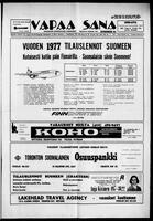 Vapaa Sana, February 08, 1977