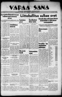 Vapaa Sana, November 21, 1934