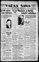 Vapaa Sana, August 05, 1941