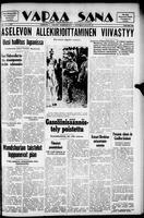 Vapaa Sana, August 18, 1945