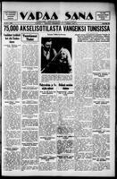 Vapaa Sana, May 11, 1943