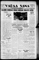 Vapaa Sana, July 20, 1938