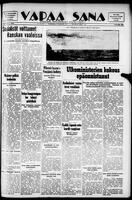 Vapaa Sana, September 25, 1945