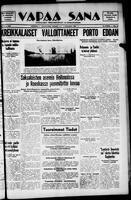 Vapaa Sana, December 07, 1940