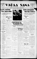 Vapaa Sana, December 07, 1938