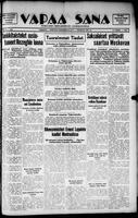 Vapaa Sana, November 27, 1941