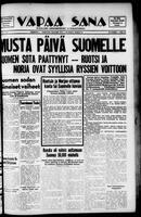 Vapaa Sana, March 14, 1940