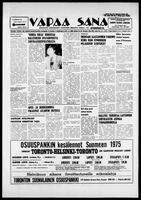 Vapaa Sana, February 11, 1975