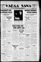 Vapaa Sana, February 16, 1938