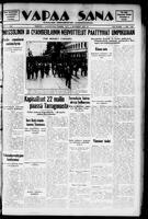 Vapaa Sana, January 14, 1939