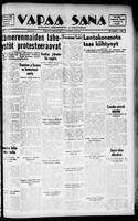 Vapaa Sana, July 25, 1940