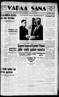 Vapaa Sana, July 27, 1940