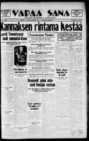 Vapaa Sana, February 13, 1940
