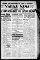 Vapaa Sana, June 26, 1941