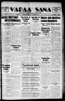 Vapaa Sana, July 11, 1940
