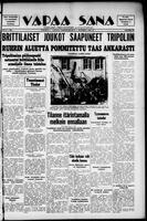 Vapaa Sana, January 23, 1943