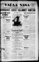 Vapaa Sana, November 23, 1940