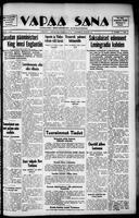 Vapaa Sana, August 21, 1941