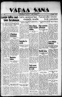 Vapaa Sana, October 21, 1936