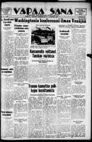 Vapaa Sana, November 01, 1945