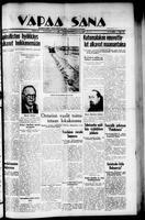 Vapaa Sana, July 24, 1937