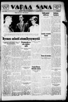 Vapaa Sana, February 21, 1946