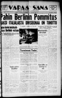 Vapaa Sana, November 16, 1940