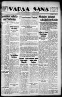 Vapaa Sana, August 19, 1941