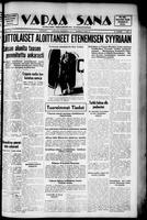 Vapaa Sana, June 10, 1941