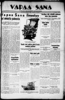 Vapaa Sana, November 14, 1934