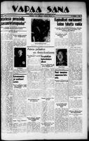 Vapaa Sana, June 19, 1937