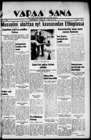 Vapaa Sana, January 08, 1936