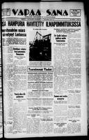 Vapaa Sana, October 12, 1940