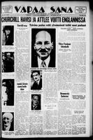 Vapaa Sana, July 28, 1945