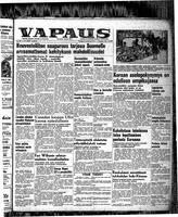 Vapaus, November 27, 1952
