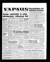 Vapaus, September 6, 1958
