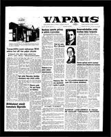 Vapaus, August 30, 1958