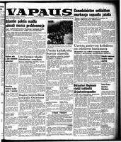 Vapaus, November 29, 1951