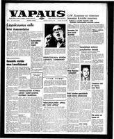 Vapaus, May 23, 1964