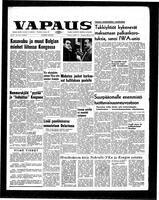 Vapaus, March 2, 1961