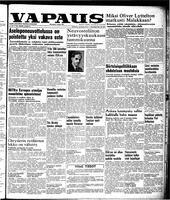 Vapaus, December 20, 1951