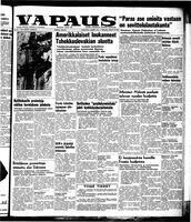 Vapaus, March 14, 1953