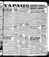 Vapaus, March 28, 1953