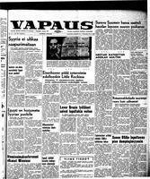 Vapaus, October 5, 1957