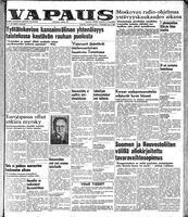 Vapaus, January 3, 1952